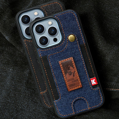 [With Pocket Strap][With Card Slot] Apple iPhone 13/Pro/Pro Max Carving Plating Full-Protection Shockproof Fashion-Forward Series Case - i-Station Mobile Phone & Electronic Device Repair and Accessories