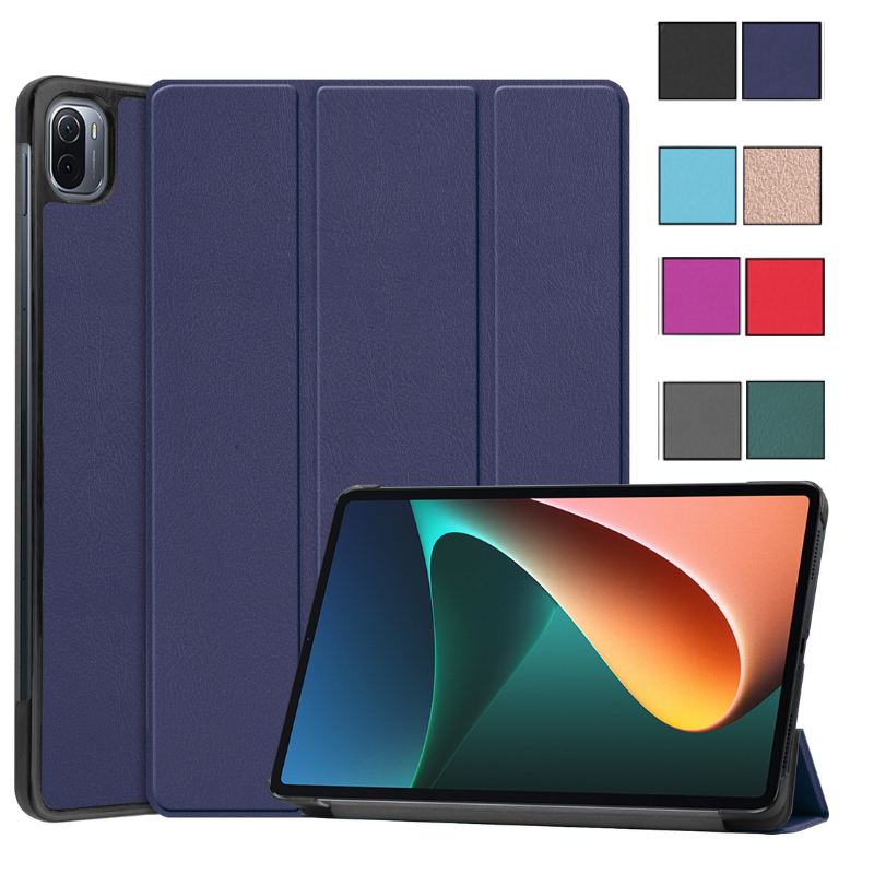 Load image into Gallery viewer, Xiaomi Mi Pad 5/Pro 11’’ 2021 Tri-fold Leather Shockproof Case
