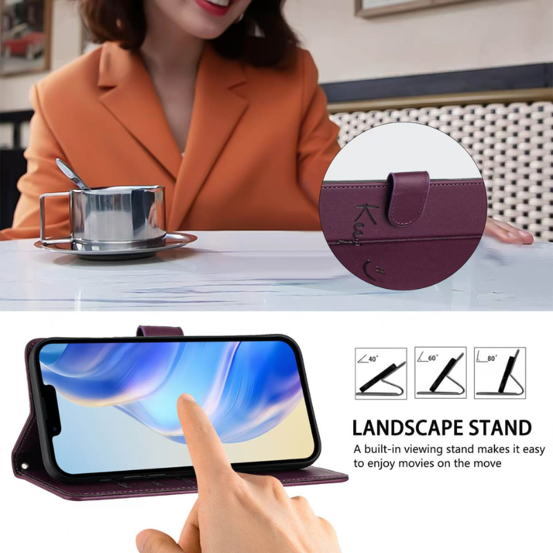 Load image into Gallery viewer, [With Card Solt] OPPO Reno 12/F/Pro Leather Luxury Shockproof Wallet Series Case
