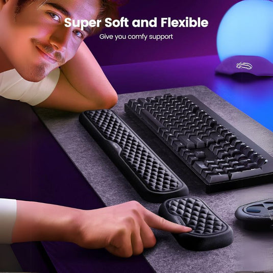 VAYDEER Keyboard and Mouse Wrist Rest Pad Set