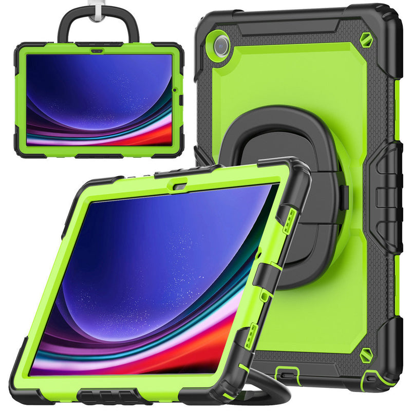 Load image into Gallery viewer, [Built-in 360 Degree Stand] Samsung Galaxy Tab S10 FE Plus (2025) 13.1&quot; - Heavy Duty Rugged Series Case
