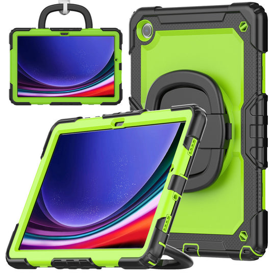 [Built-in 360 Degree Stand] Samsung Galaxy Tab S10 FE Plus (2025) 13.1" - Heavy Duty Rugged Series Case