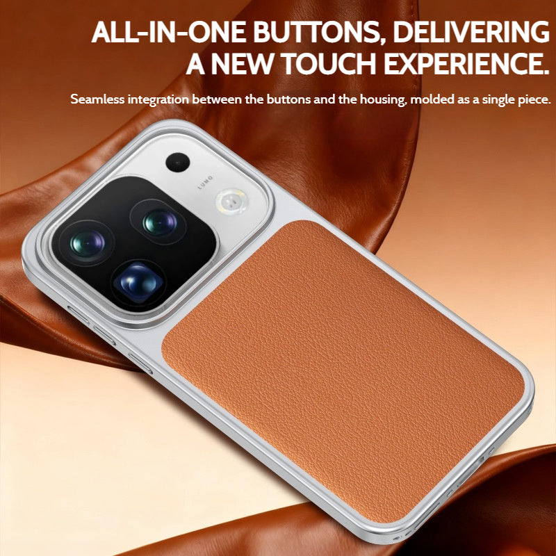 Load image into Gallery viewer, OPPO Find X10 Pro Max - Luxury Metallic PU Leather Durable PC Phone Case
