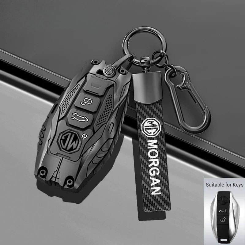 Load image into Gallery viewer, MG Mecha Style Smart Remote Control Car Key Fob Case Cover For MG5, MG6, ZST, ZS, HS
