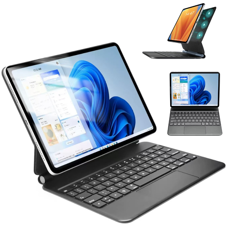 Load image into Gallery viewer, Apple iPad Air 6 11&#39;&#39; 6th Gen (2024) Multi-functional New Magic Floating Keyboard Case
