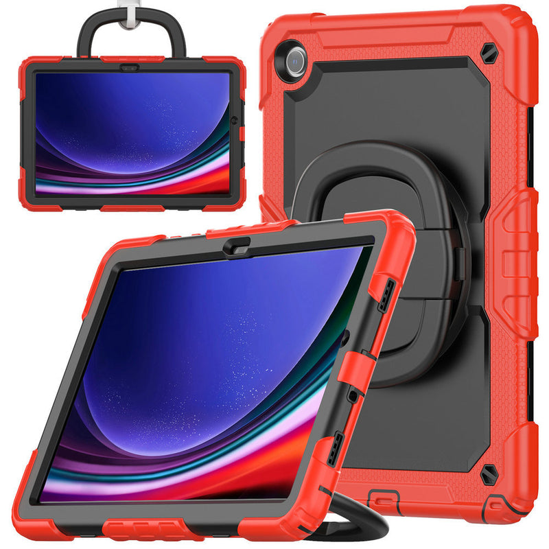 Load image into Gallery viewer, [Built-in 360 Degree Stand] Samsung Galaxy Tab S10 FE Plus (2025) 13.1&quot; - Heavy Duty Rugged Series Case
