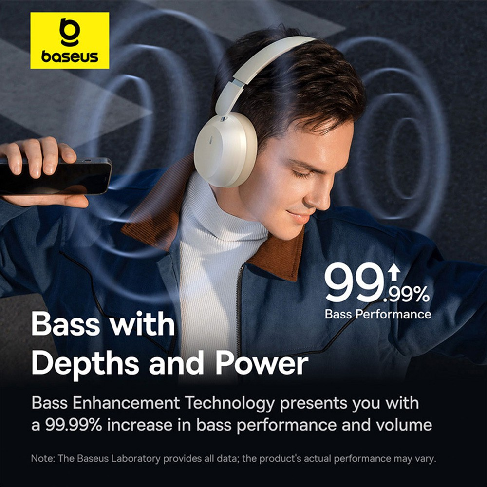Baseus Bass 35 Max Wireless Headphones (A00070800221-00/A00070800821-00) - i-Station Mobile Phone & Electronic Device Repair and Accessories