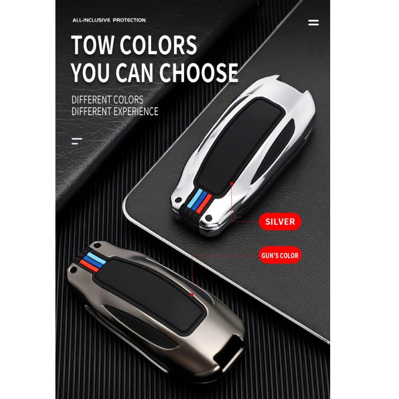 Load image into Gallery viewer, Tesla Metal Car Key Fob Casefor Model X - i-Station Mobile Phone &amp; Electronic Device Repair and Accessories
