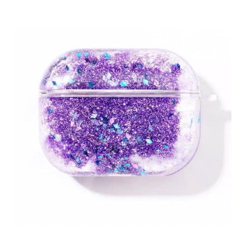 Load image into Gallery viewer, Apple AirPods Pro 2 -  Glitter Sand Flowing Transparent Full-Wrap Anti-Drop Hard Case
