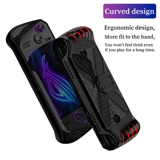 ASUS ROG Gally X - Shockproof TPU Soft Protective Case Cover With Kickstand