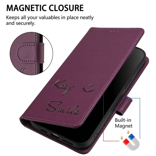 [With Card Solt] OPPO Find X7 Ultra (PHY110/PHY120) Leather Luxury Shockproof Wallet Series Case