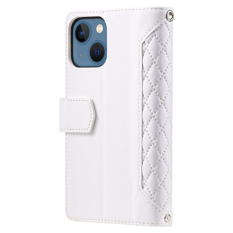 Load image into Gallery viewer, [With Card Slot] Apple iPhone 16/Pro/Pro Max/Plus Zippered Leather Flip Wallet Series Case
