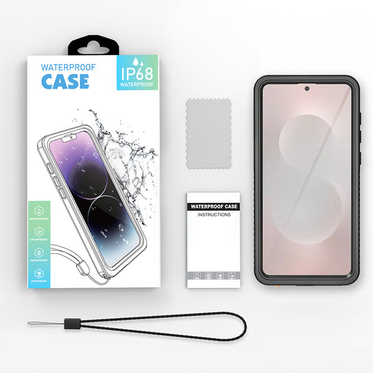 [FS Series] Samsung Galaxy S25 Edge - Redpepper Full Covered Waterproof Heavy Duty Tough Armor Case