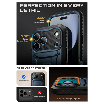 Apple iPhone 17/Pro/Pro Max - SUPCASE Military-Grade Full Body Heavy Duty Phone Case - i-Station Mobile Phone & Electronic Device Repair and Accessories
