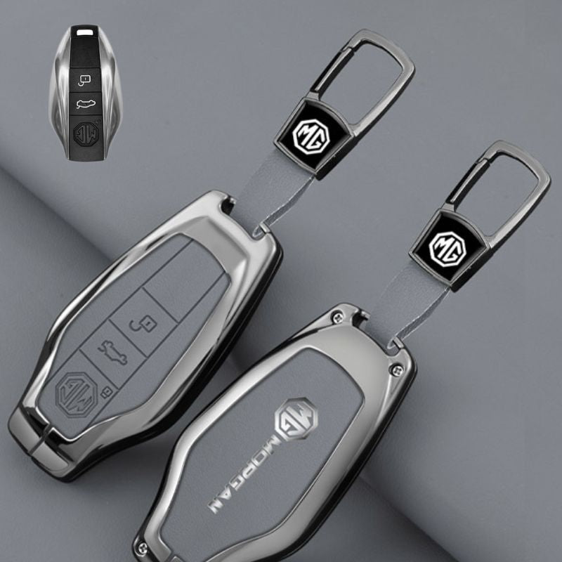 Load image into Gallery viewer, MG Full coverage protection with Zinc Alloy Car Key Fob Case Cover For MG7 2023 2024

