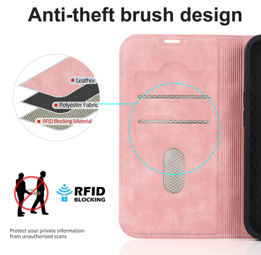 [With Card Slot][Magsafe Compatible] Apple iPhone 11 /Pro/Pro Max Flip Full-cover Protective Genuine Leather Series Case