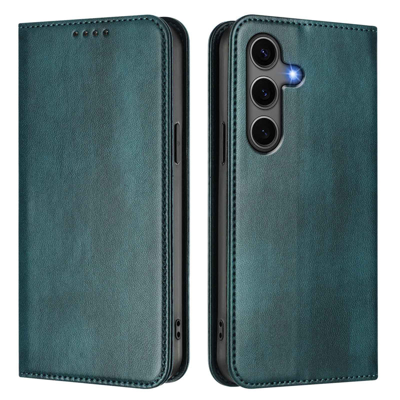 Load image into Gallery viewer, [With Card Slot] Samsung S25/Plus/Ultra/Edge - Multi Functional Leather Flap Wallet Series Case
