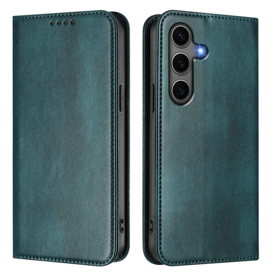 [With Card Slot] Samsung S25/Plus/Ultra/Edge - Multi Functional Leather Flap Wallet Series Case