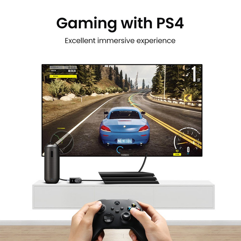 Load image into Gallery viewer, UGREEN CM129 USB External Stereo Sound Adapter 15cm-Black - i-Station Mobile Phone &amp; Electronic Device Repair and Accessories
