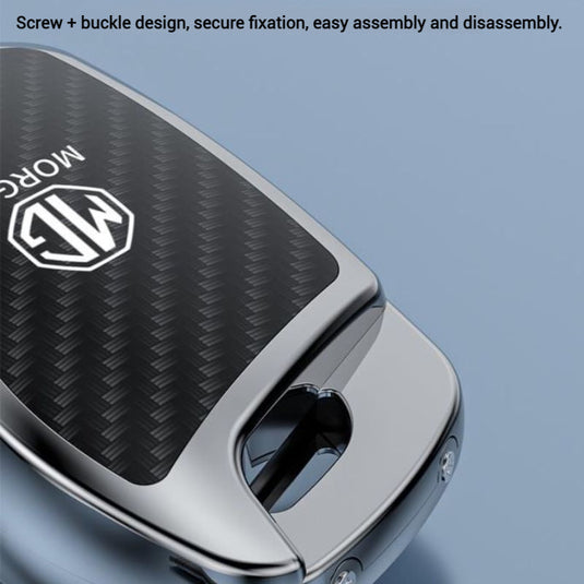 MG Zinc Alloy + TPU Smart Car Key Fob Case Cover For MG3, MG5, MG6, MG7, GT, GSF, ONE, ZS, EV EZS, HS, EHS,ONE