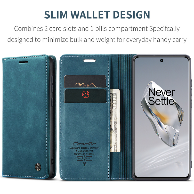 Load image into Gallery viewer, [With Card Slot] OnePlus 11 5G - Business Full-Body Matte Flip Shockproof Case
