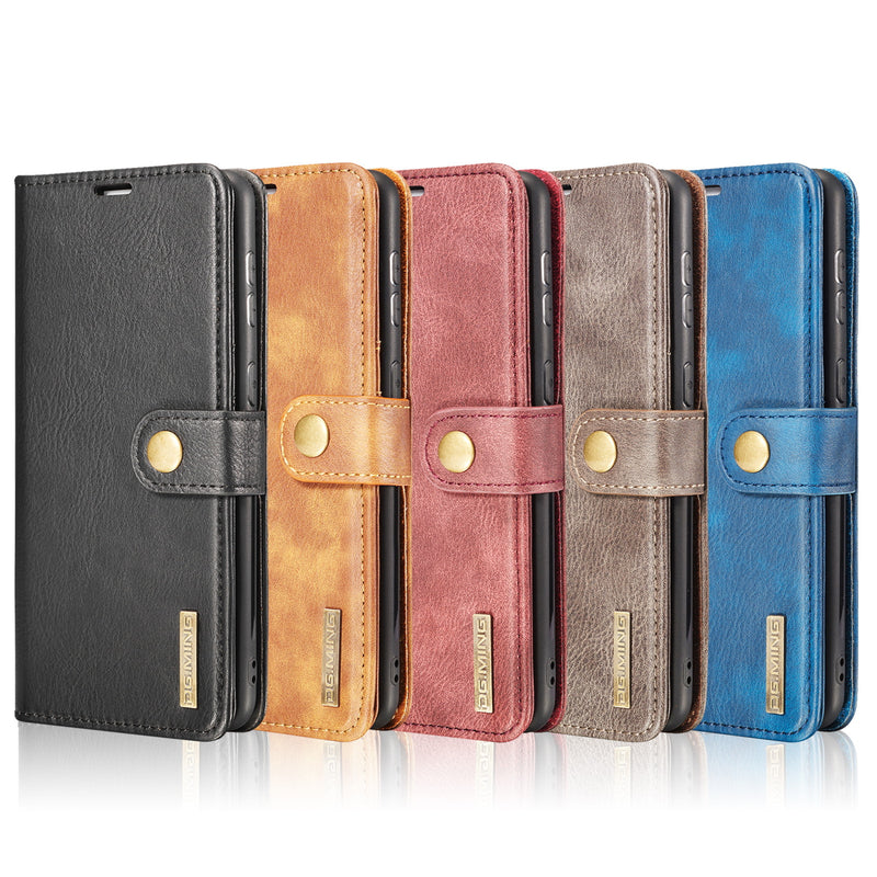 Load image into Gallery viewer, [With Card Slot][Detachable] Samsung Galaxy A26 (SM-A266) Full-cover Leather Wallet Shockproof Case
