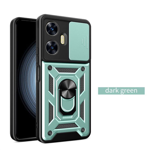 [Built-in Metal Kickstand][With Lens Cover] Oppo Reno12 & Pro & F Full-Cover Shockproof Protective Case