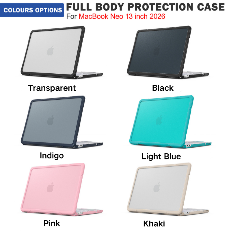 Load image into Gallery viewer, Apple Macbook Neo 13"  2026 (A3404) - 360° Shockproof &amp; Anti-Slip Lightweight Case - i-Station Mobile Phone &amp; Electronic Device Repair and Accessories
