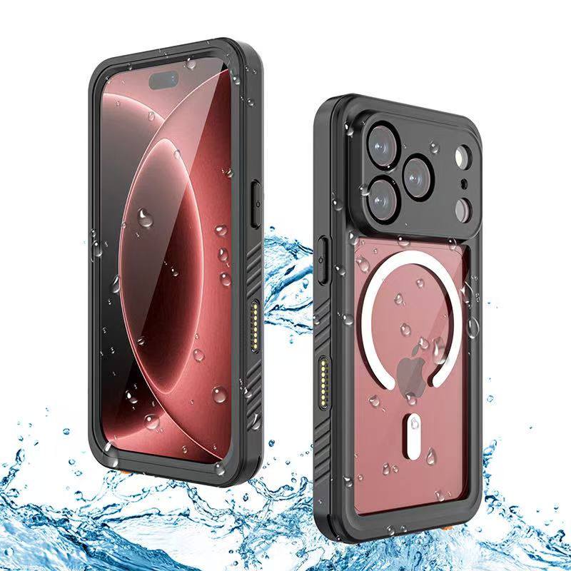 Load image into Gallery viewer, [FS Series][Magsafe Compatible] Apple iPhone 17 / 18 Pro Full Covered Waterproof Heavy Duty Shockproof Armor Case
