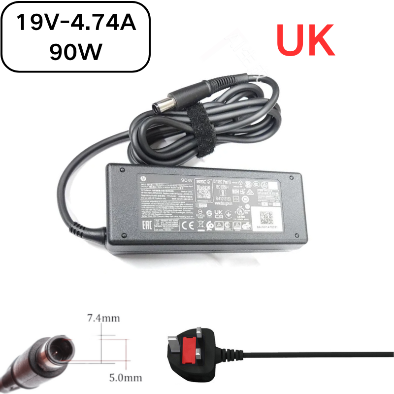 Load image into Gallery viewer, [19V-4.74A/90W][7.4x5.0] HP All-in-One 24 PC 24-cb / Desktop 27-cb / ProDesk 600 G6 Desktop Mini PC Series - Laptop AC Power Supply Adapter Charger - i-Station Mobile Phone &amp; Electronic Device Repair and Accessories
