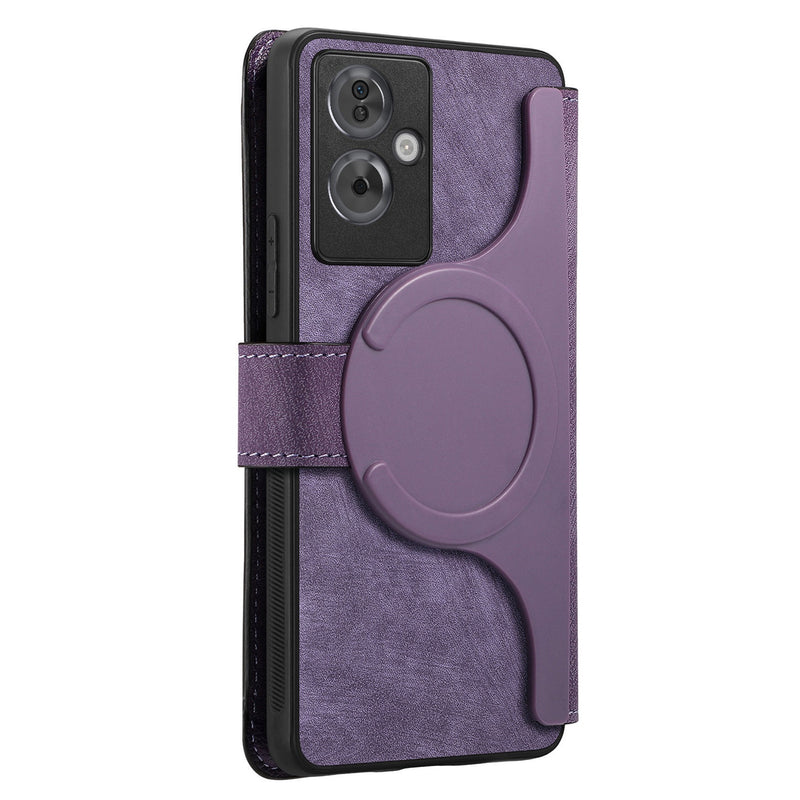 Load image into Gallery viewer, [With Card Slot] Realme 13 Pro / Plus 5G - Multi-functional Leather Wallet Case With Magnetic Flip Cover
