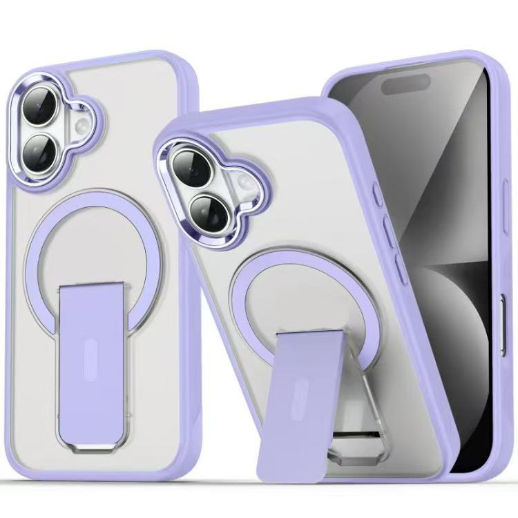 Load image into Gallery viewer, iPhone 17/Pro/Pro Max Matte MagSafe Magnetic Shockproof Heavy Duty Case with kickstand
