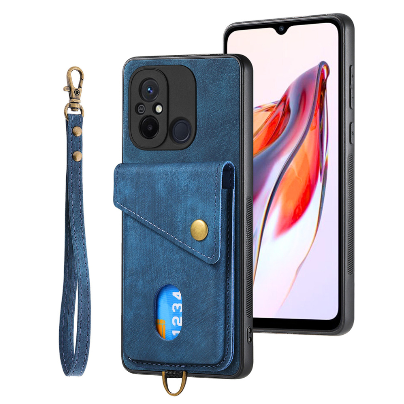 Load image into Gallery viewer, [With Lanyard] Xiaomi Redmi K60 Ultra/Pro Leather Card Holder Full-Wrap Shockproof Wallet Series Case
