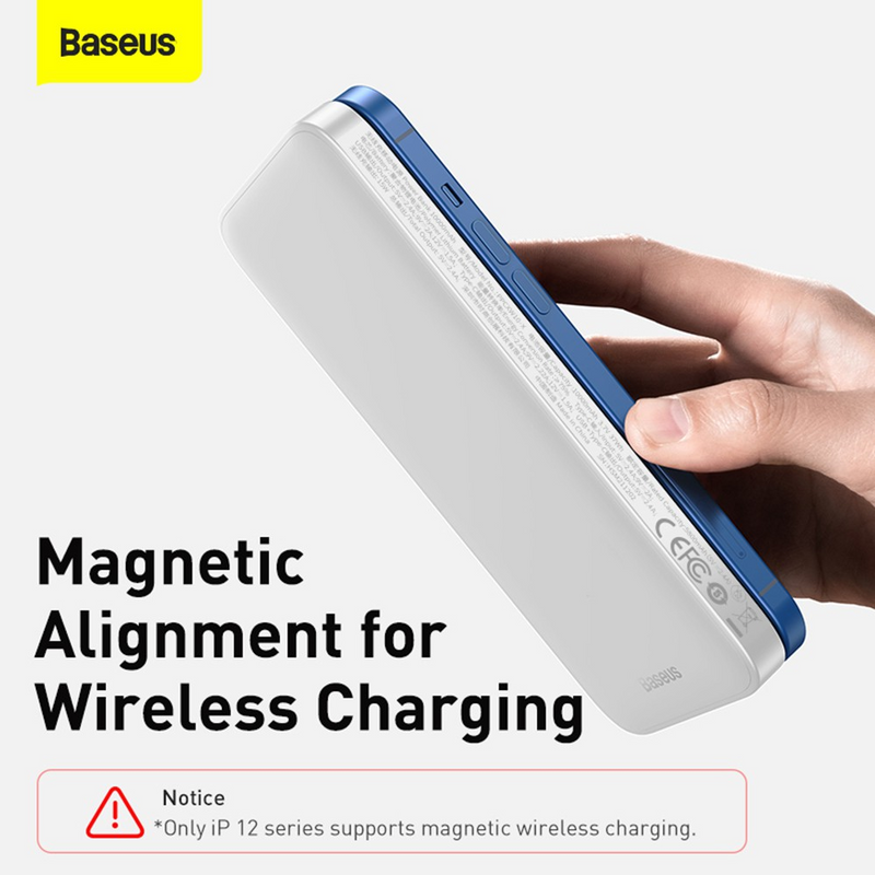 Load image into Gallery viewer, Baseus Magnetic Wireless Fast Charging Power Bank 10000mAh 20W PPCX010202
