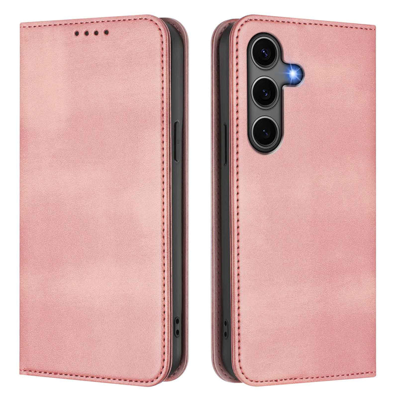 Load image into Gallery viewer, [With Card Slot] Samsung S25/Plus/Ultra/Edge - Multi Functional Leather Flap Wallet Series Case
