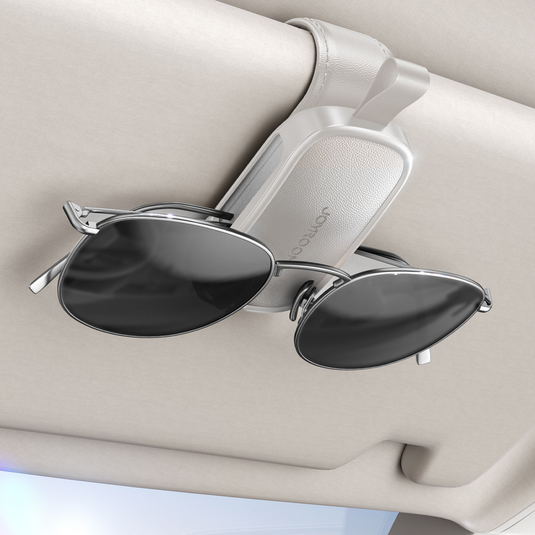 Yesido Leather Magnetic Sunglasses Holder for Car Visor - i-Station Mobile Phone & Electronic Device Repair and Accessories