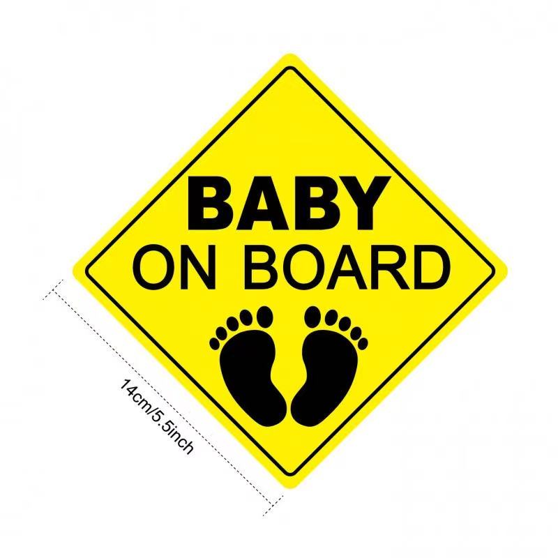 Load image into Gallery viewer, Universal Stylish Baby On Board Car Sticker Safety Sign For Reflective &amp; Weatherproof Safety Sticker - i-Station Mobile Phone &amp; Electronic Device Repair and Accessories
