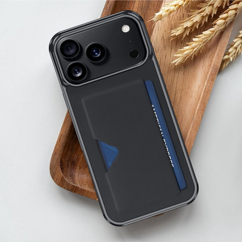 Load image into Gallery viewer, [With Card Slot] Apple iPhone 17/Air/Pro/Pro Max Matte Minimalist Soft-Touch Shockproof Phone Case
