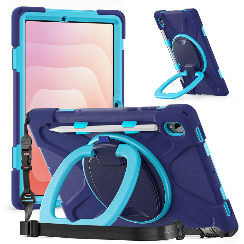 Load image into Gallery viewer, Samsung Galaxy Tab S11 (2025) 11&quot; - Multifunctional Shockproof Heavy Duty Series Case With Shoulder Strap - i-Station Mobile Phone &amp; Electronic Device Repair and Accessories
