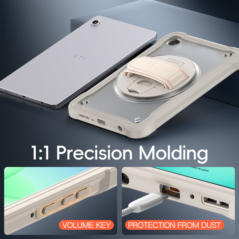 Load image into Gallery viewer, Samsung Galaxy Tab A11 Plus 11&quot; (2025) Heavy Duty Hand Strap EVA Protection Case
