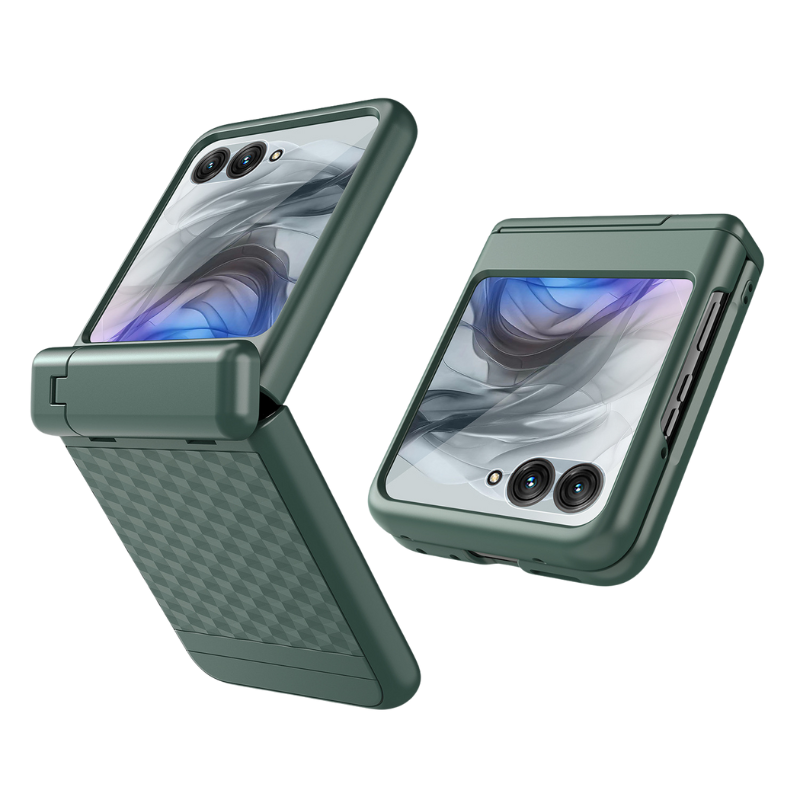 Load image into Gallery viewer, Motorola Moto Razr 60/Ultra Hinge Grid Anti-drop Protective Case

