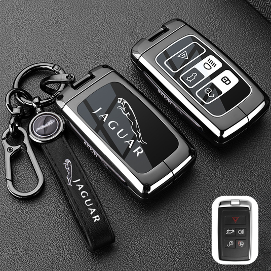 Jaguar Stylish Shockproof Car Key Fob Case Cover for XF, XFL, XE, XEL, XJ, XJL, F-PACE, E-PACE - i-Station Mobile Phone & Electronic Device Repair and Accessories