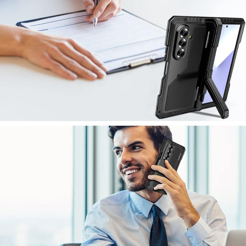 Load image into Gallery viewer, Samsung Galaxy Z Fold7 5G - Drop Proof Dustproof Metal Phone Case - Polar Tech Australia
