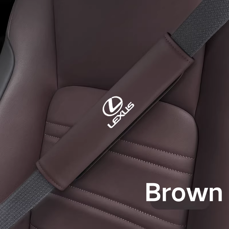 Load image into Gallery viewer, Lexus Car Seat Belt Shoulder Pads for ES300H, RX300, NX200, UX
