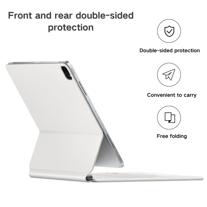 Load image into Gallery viewer, Apple iPad Pro 12.9-inch 3rd4/5/6 Gen (2018/2020/2021/2022) Smart Wireless Trackpad Keyboard Flip Case With Backlit
