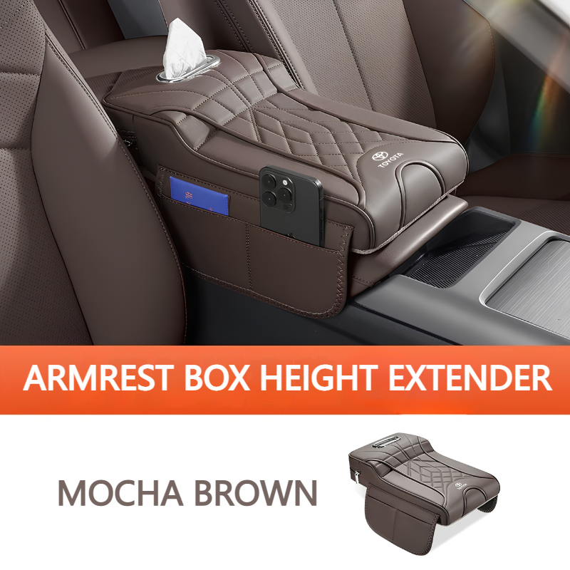 Load image into Gallery viewer, Toyota Car Multi-Functional Leather Armrest Box Heightening Pad for Camry, RAV4, Corolla Cross, Frontlander - i-Station Mobile Phone &amp; Electronic Device Repair and Accessories
