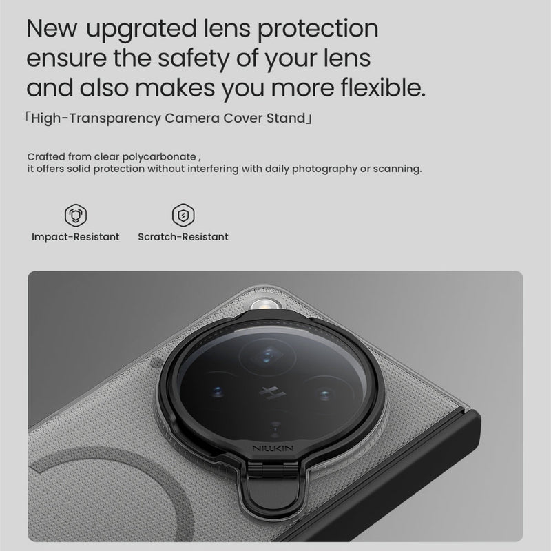 Load image into Gallery viewer, [Magsafe Compatible] OPPO Find N6 - Nillkin Frosted shield Prop Magnetic Camera protective Case - Polar Tech Australia
