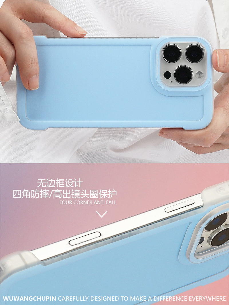 Load image into Gallery viewer, Apple iPhone 16/Pro/ Pro Max inimalist girl style, lightweight with heat dissipation Shockproof Fashion Series Case
