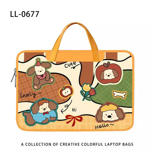 Apple MacBook Air 13.3″ (2020–2023) Multifunctional Cartoon Soft Shockproof Laptop Bag