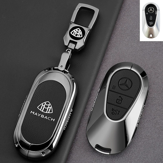 Maybach Premium Leather Protection Car Key Fob Case Cover For GLS480, S480, S580, S680, GLS600 - i-Station Mobile Phone & Electronic Device Repair and Accessories